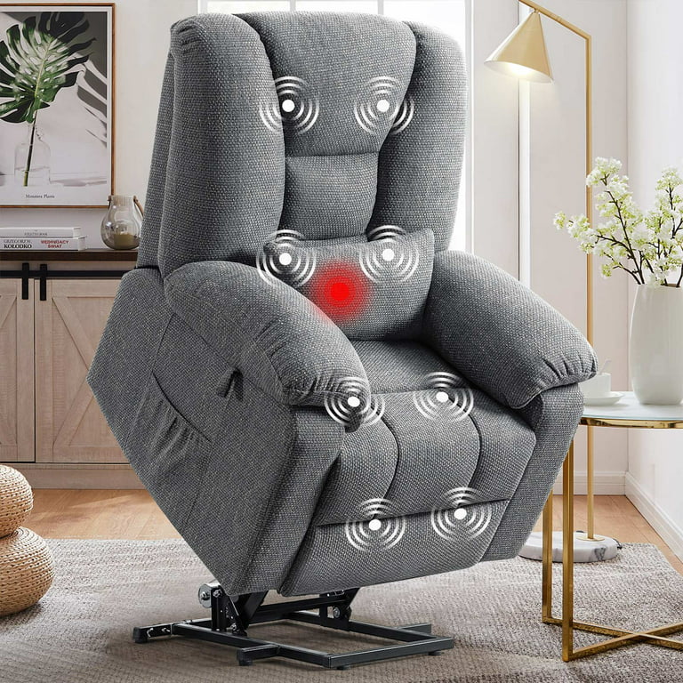 Large Size Electric Power Lift Recliner Chair Sofa For Elderly, 8