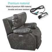 Dual Motor Recliner Hand Control W/ USB Port, Effortless 5,Button Sofa Switch