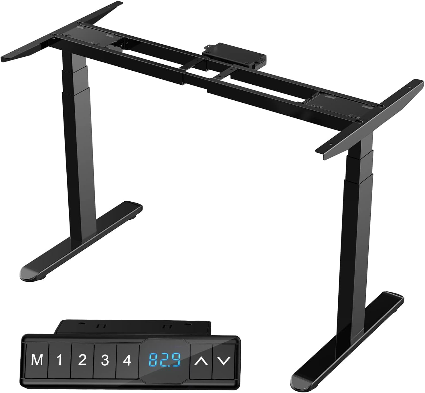 Dual Motor Standing Desk Frame 3 Stage Electric Adjustable Standing