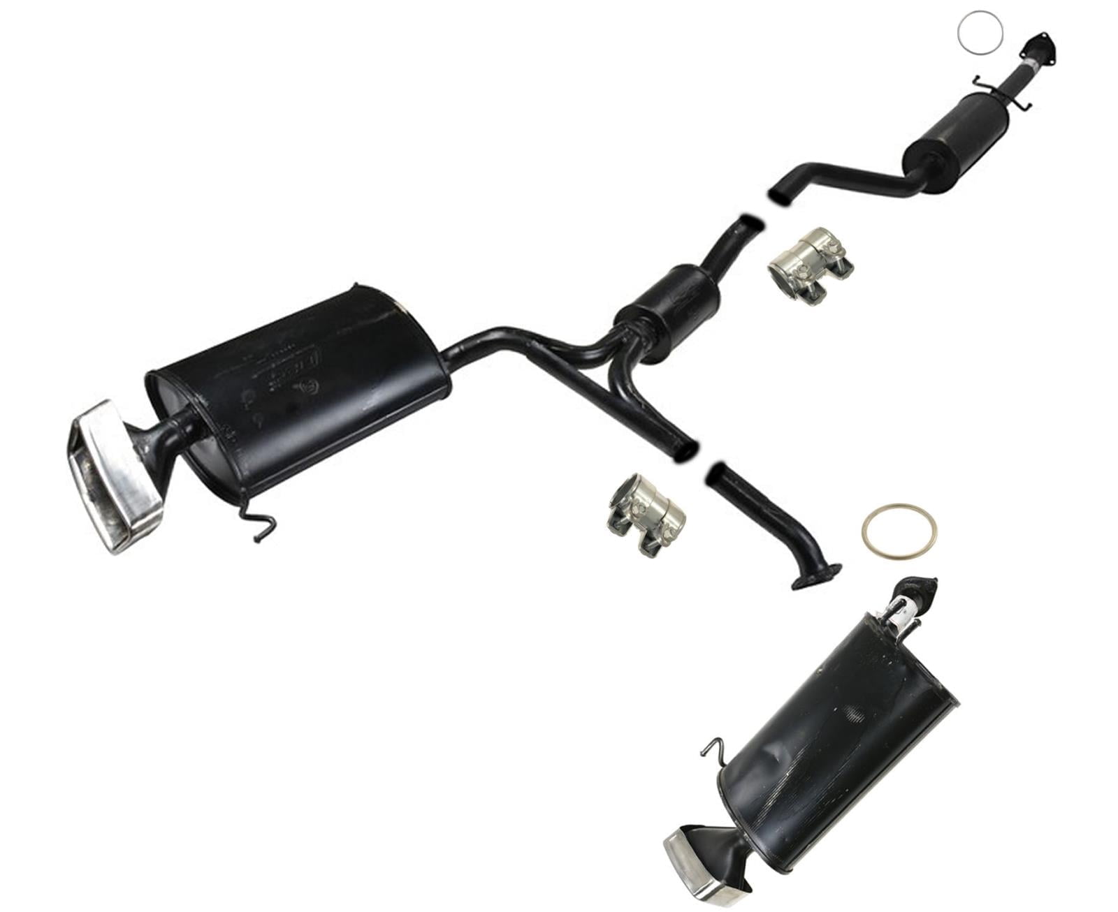 thumbnail image 2 of Mac Auto Parts Exhaust Resonator & Muffler Kit For Ford Escape 2013-2016 1.6L 2.0L 2.5L 2 of 3