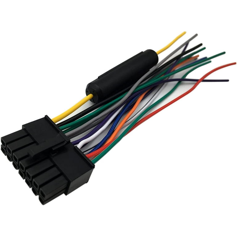 Dual head unit wiring on sale harness