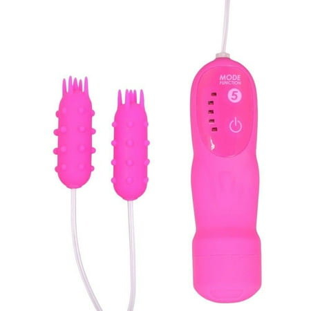 Dual Nubby Silicone Bullets - Remote Vibrator for Clitoral Stimulation - 5 Vibration Settings - Hypoallergenic Silicone - Perfect for Solo Play and Partner Fun - Compact Size for Travel