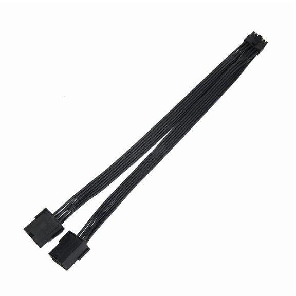 Dual PCIE GPU 6Pin 8Pin to Mini 12Pin male GPU Power Adapter Cable