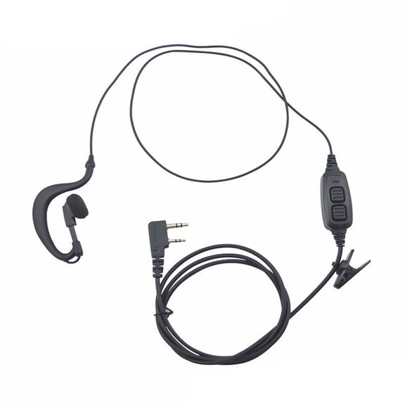 Dual PTT Headset Earphone with Microphone Mic For Baofeng BF-UV5R UV82 UV82L UV-89 TAPDRA Spare Part