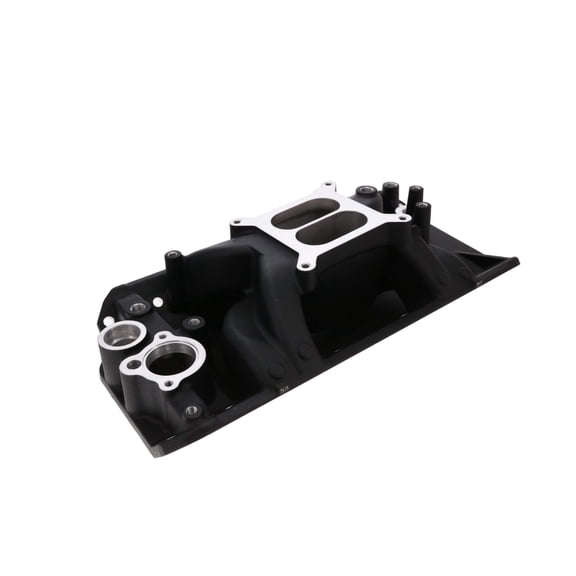 Dual Plane Air Gap Aluminum Intake Manifold for AMC V8 - Black