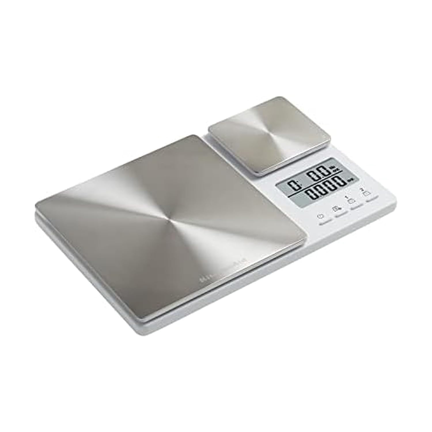 Kitchen Scal Dual Platform Digital Kitchen and Food Scale, 11 lb and 16 oz Capacity ...