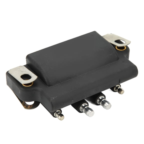 Dual Plug Wire Ignition Coil Assembly Replacement for Marine Outboard Motors 2 HP to 175 HP Models 12x7x5 in / 30.5x17.8x12.7 cm