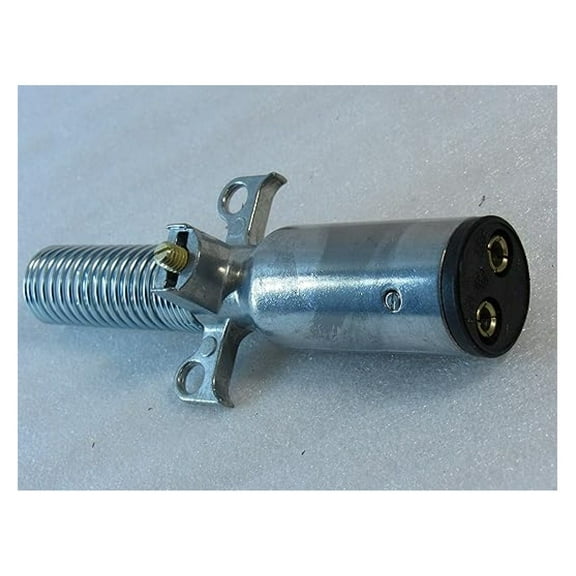 Dual Pole Plug 15-336 - Factory New - 2 Prong Power Cord Connector - Electrical Plug Replacement - Indoor Use - Standard Outlet Compatible