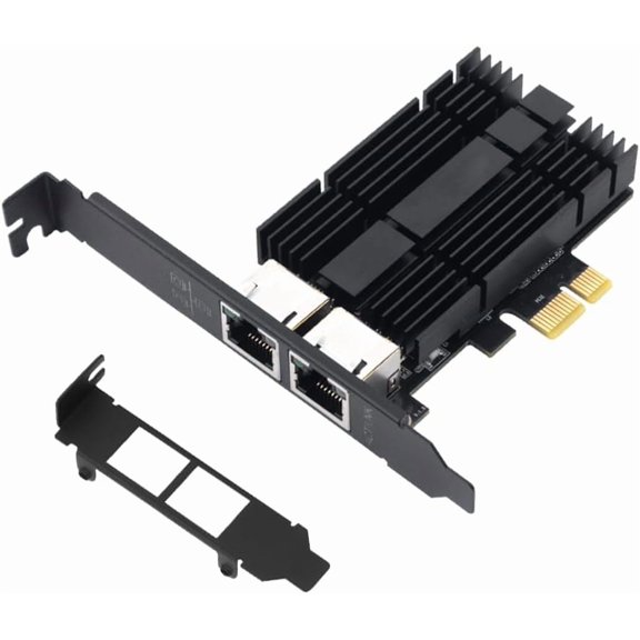 Dual Port 2.5G PCIe NIC, Intel I226 Chip, NAS Desktop Server RJ45