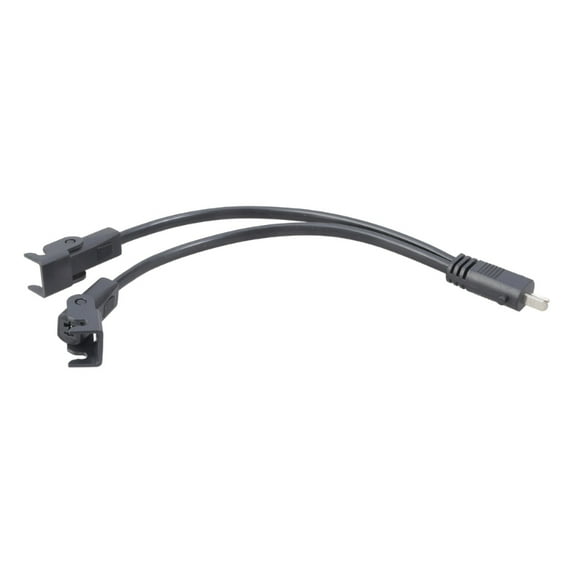 Dual Port Electric Sofa Power Splitter Cable With Overload Protection For Seamless Multi Device Connectivity
