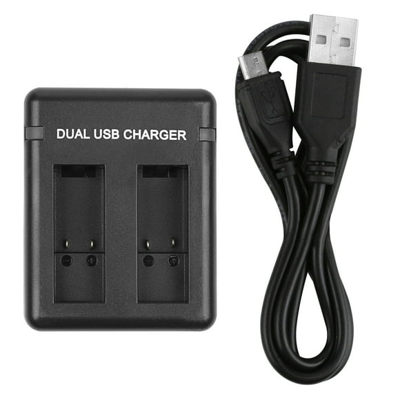 Dual Port Slot AHDBT-501 Battery Charger for GoPro Hero 5 6 7 HERO5 Black Cam