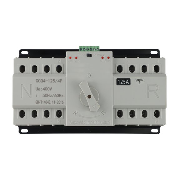 Dual Power Automatic Transfer Switch 2P/4P Three-phase Automatic Diverter Switch ATS Electrical Selector Switches