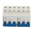 Dual Power Circuit Breaker DIN Guide Rail Micro Interlock 3P+3P 6000A