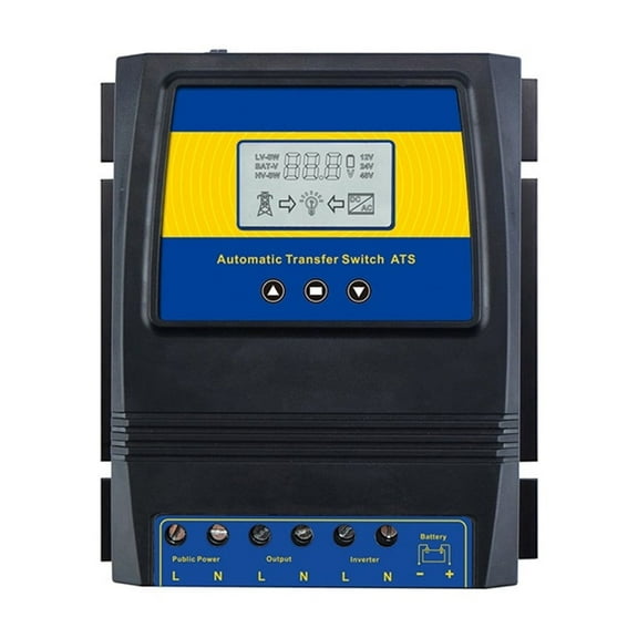 Dual Power Transfer Switch 11000W Max Power Solar Charge Controller For Solar/wind System ,Stable & Reliable