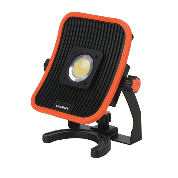 Groz Dual Power 30W COB Work Light with 2800 Lumen Maximum Output