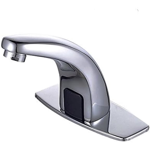 Dual-Powered Automatic Sensor Faucet Hands Touch Free Touchless Bathroom Water Sink Tap$$Tools & Hardware Other
