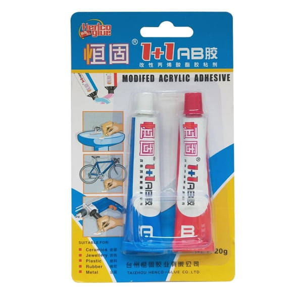 Dual Powerful Metal Repairing Glue Glass Repair Paste Acrylic Structural Adhesive AB Glue Tile Repair Agent Quick Drying