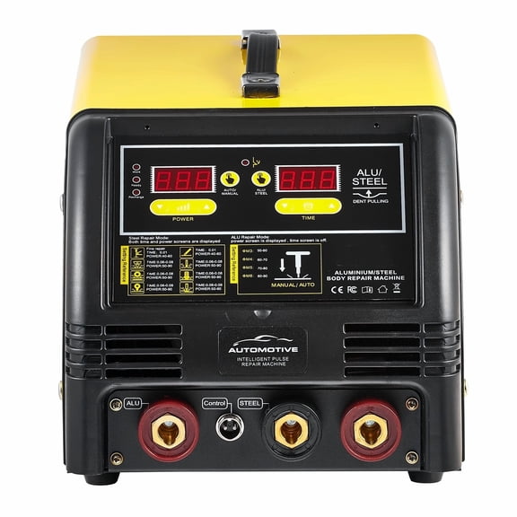 Stud Welder Dent Repair Kit, 5KW Dual Pro Auto/Manual Spot Welder - Steel & Aluminum, 10 Modes, 110V Pro Dent Puller for Auto Body Panels