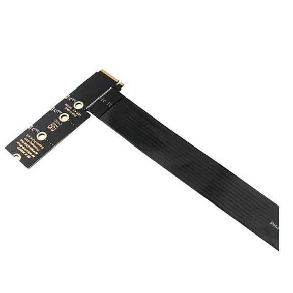 Dual Protocol PCIE4.0 M.2 M Key NVME Extension Cable Riser Card for 2230 2242 2260 2280 M.2 PCI-E / M2 NGFF SATA SSD:B,1 x Dual Protocol M.2 NVME/SATA SSD Extension Cable 1 x Screw Driver 2 x M2 Screw