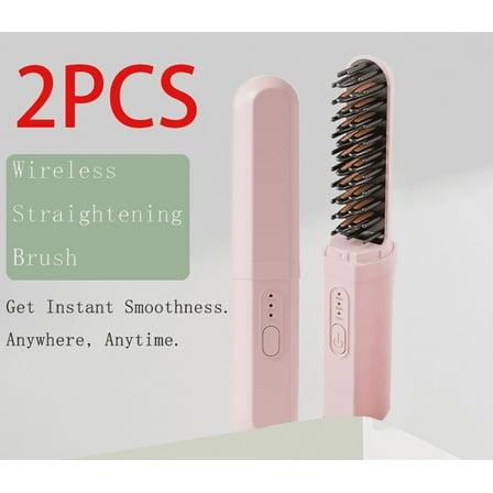 Dual-Purpose Comb,Curling Iron,Produces Loose Curls,Hair Waving Style Tool,Splint and Curling Iron