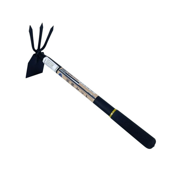 Dual-Purpose Hoe for Gardening and Farming – Heavy-Duty Alloy Steel Hoe and Pickaxe Tool with Anti-Slip Handle for Weeding, Digging, Loosening Soil, and Breaking Ground