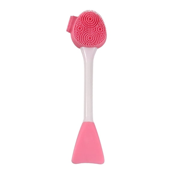 Dual Purpose Silicone Face Cleansing Brush and Mask Applicator Beauty Tool