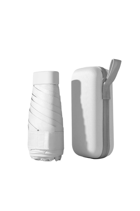 Dual Purpose UV Blocking Umbrella in Elegant Colors, Portable Size