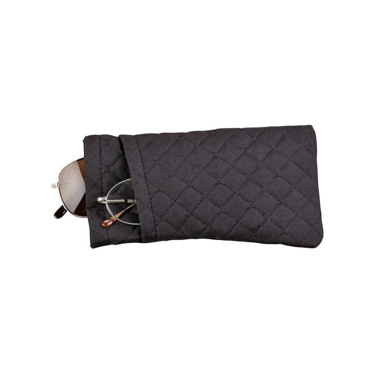 Dual Quilted Eyeglass Holder