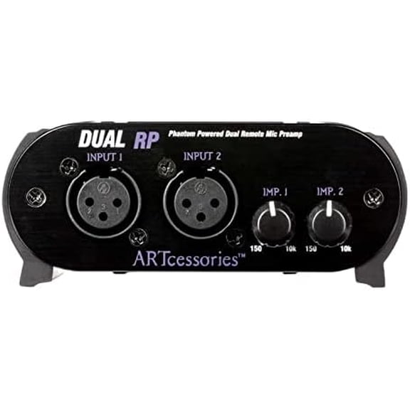 Dual RP Dual Phantom Powered Mic Preamplifier$$Music
