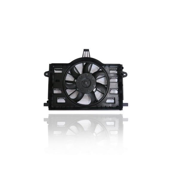 Dual Radiator and Condenser Fan Assembly - Cooling Direct 624320 Compatible/Replacement for '14-19 Chevrolet Corvette Stingray Coupe/Convertible Standard-Duty - With Brushless Motor - 84128343