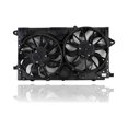 thumbnail image 1 of Dual Radiator and Condenser Fan Assembly - Cooling Direct Compatible/Replacement for '13-17 Cadillac XTS 6-Cylinder 3.6 Liter Vsport - 22830902 Fits select: 2014-2017 CADILLAC XTS VSPORT PLATINUM, 1 of 4
