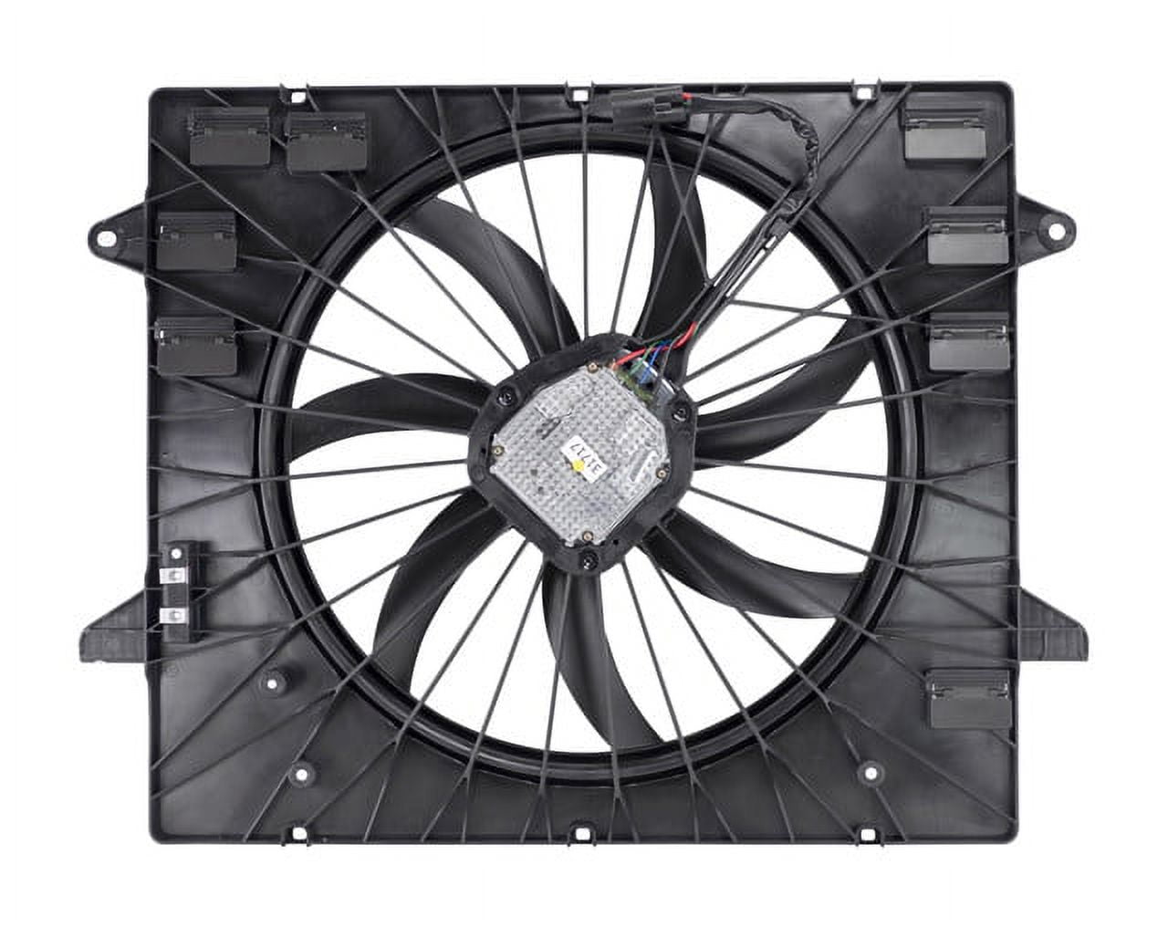 Dual Radiator and Condenser Fan Assembly Cooling Direct Compatible/Replacement for '1820