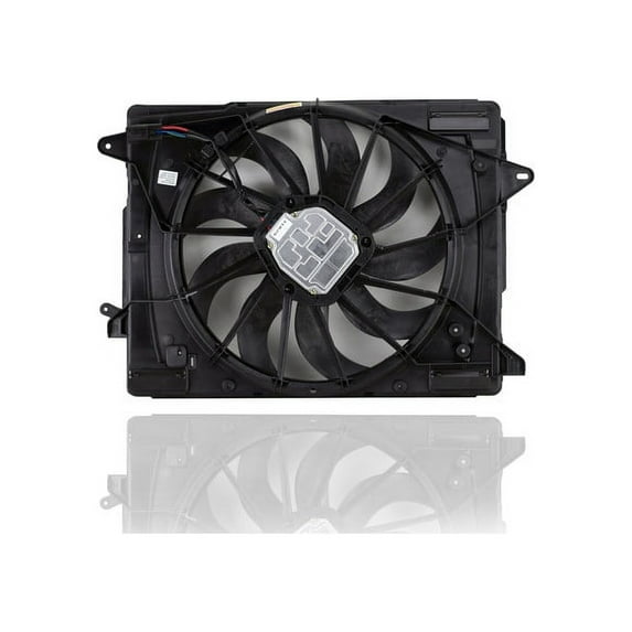 Dual Radiator and Condenser Fan Assembly - Cooling Direct Compatible/Replacement for '20-21 Ford Escape/Hybrid 4-Cylinder 2.0/2.5 Turbo - LX6Z8C607B Fits select: 2021 LINCOLN CORSAIR