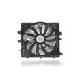 thumbnail image 1 of Dual Radiator and Condenser Fan Assembly - Cooling Direct Fit/For 14-15 Cadillac CTS Sedan 2.0L/3.6L, 13-15 ATS-Sedan/Coupe 2.0/2.5/3.6L - With Fan Control Module - Standard Cooling - 84001484, 1 of 3