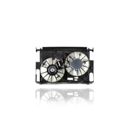 Dual Radiator and Condenser Fan Assembly - Cooling Direct Fit/For FO3012114 15-20 Lexus NX300H, 16-18 Toyota RAV4 Hybrid With Cooling Fan Module - 1671136180