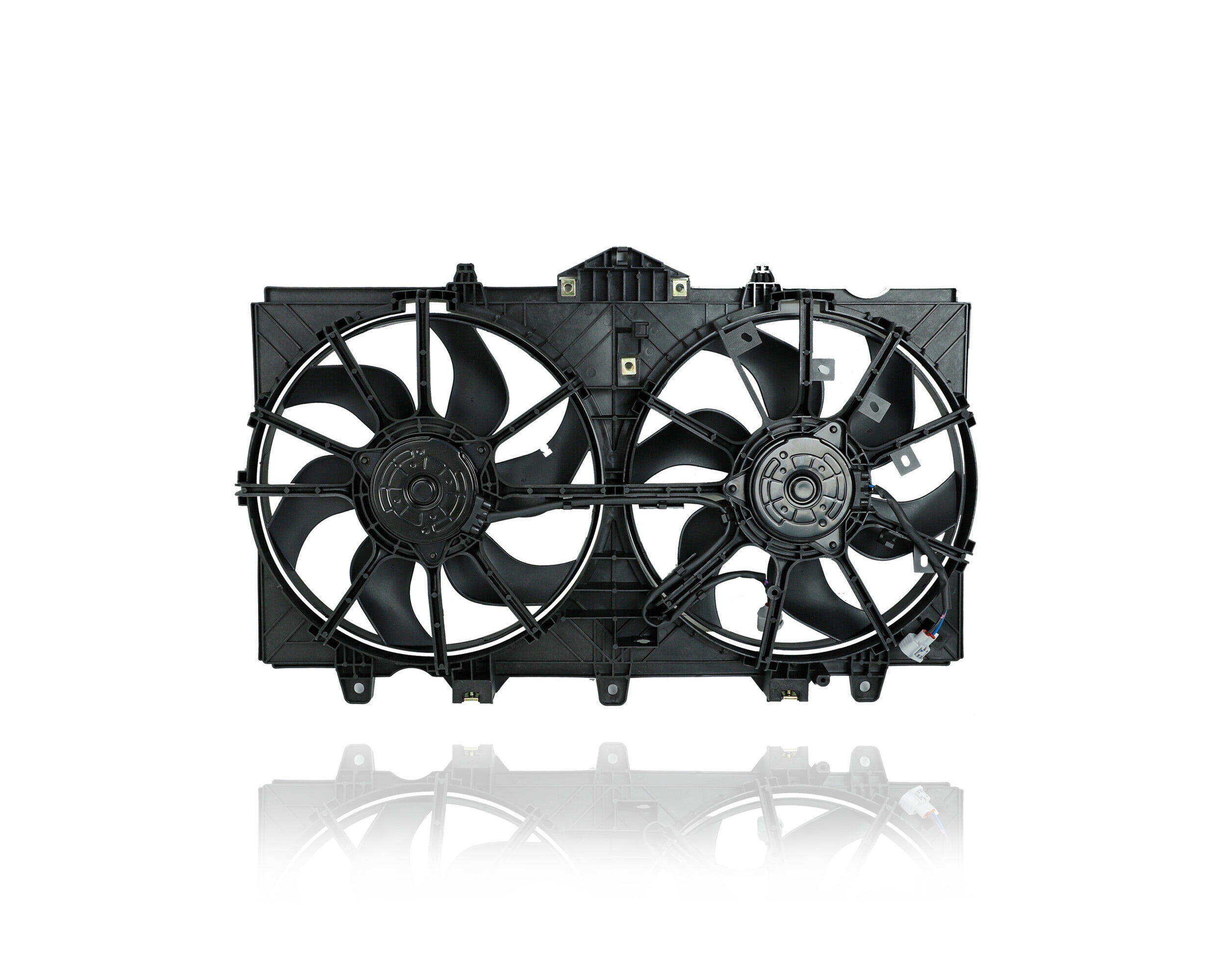 Dual Radiator and Condenser Fan Assembly - Pacific Best Inc. Fit/For ...