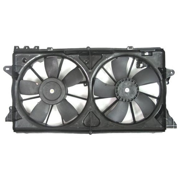 Dual Radiator and Condenser Fan Assembly - Pacific Best Inc. Fit/For FO3115184 10-14 Ford F-150 SVT Raptor, 10-14 F-150 Expedition Lincoln Navigator Fits select: 2010-2014 FORD F150