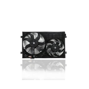 Dual Radiator and Condenser Fan Assembly - Pacific Best Inc. Fit/For VW3120100 06-09 Volkswagen VW Rabbit, 05-16 Jetta 2.5L Sedan Fits select: 2008 VOLKSWAGEN GLI, 2012-2015 VOLKSWAGEN BEETLE