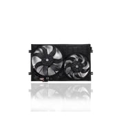 Volkswagen Rabbit Dual Radiator And Condenser Fan Assembly