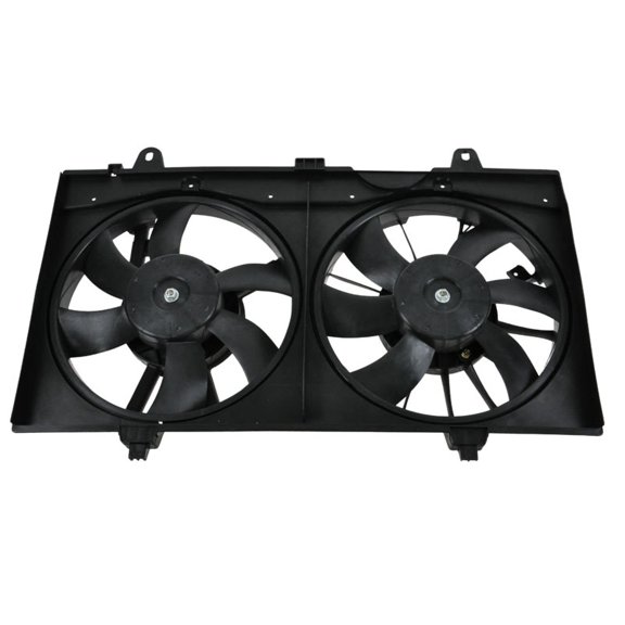 Dual Radiator Cooling Fan Assembly 21481ET80B for 07-12 Nissan Sentra 2.0L 2.5L RFA83458 Fits select: 2010-2012 NISSAN SENTRA 2.0/2.0S/SR/2.0SL, 2008-2009 NISSAN SENTRA SE-R