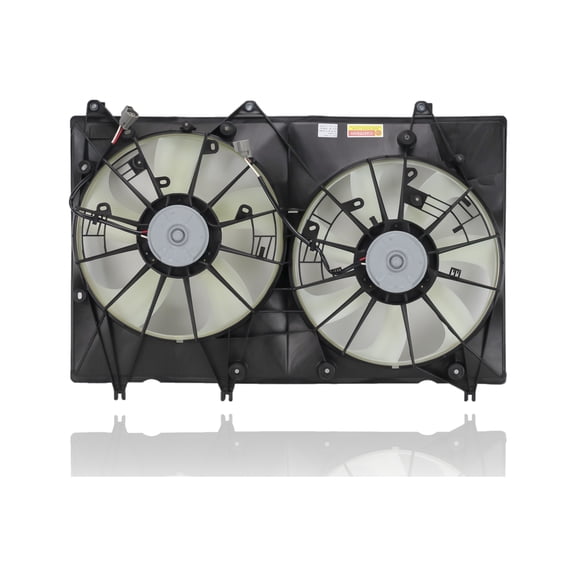 Mazda 6 Dual Radiator And Condenser Fan Assembly