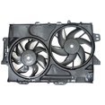 thumbnail image 1 of Dual Radiator and Condenser Fan Assembly - Cooling Direct Fit/For 73535 08-09 Chevrolet Equinox Pontiac Torrent 3.6L (2nd Design), 1 of 3