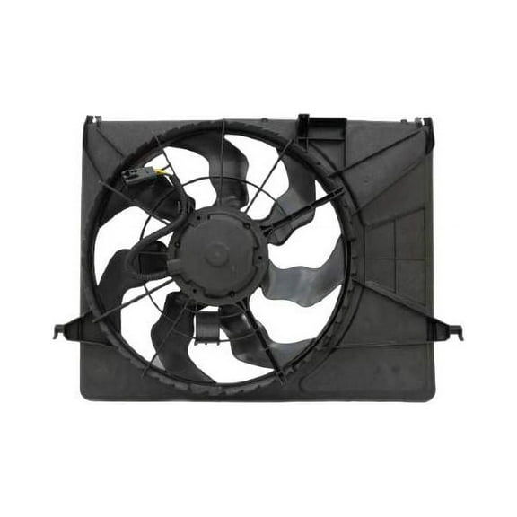 Dual Radiator and Condenser Fan Assembly - Cooling Direct Fit/For HY3117101 06-08 Hyundai Sonata 3.3L