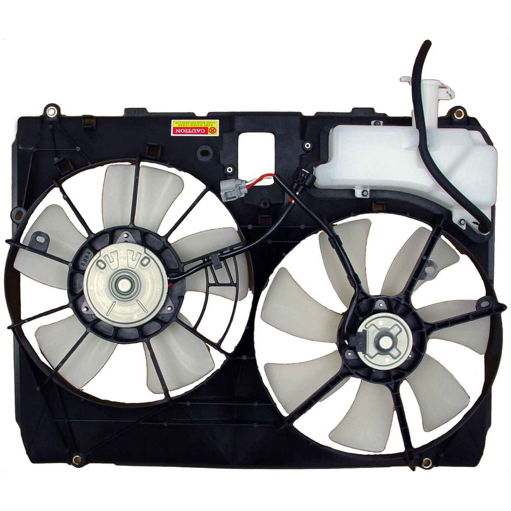 Dual Radiator and Condenser Fan Assembly Fits select: 2004-2006 LEXUS ...