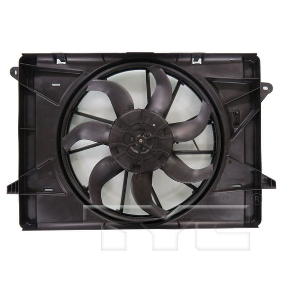 Dual Radiator and Condenser Fan Assembly Fits select: 2017-2020 CHRYSLER PACIFICA
