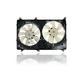 thumbnail image 1 of Dual Radiator and Condenser Fan Assembly - Pacific Best Inc. Fit/For 1671120080 99-00 Lexus RX300, 1 of 3