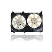 Dual Radiator and Condenser Fan Assembly - Pacific Best Inc. Fit/For 1671120080 99-00 Lexus RX300