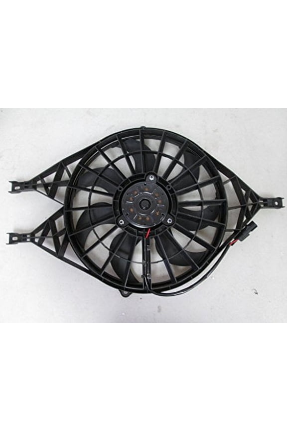 Dual Radiator and Condenser Fan Assembly - Pacific Best Inc. Fit/For CH3115119 97-04 Dodge Dakota, 00-02 Durango