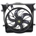 thumbnail image 1 of Dual Radiator and Condenser Fan Assembly - Pacific Best Inc. Fit/For CH3115148 05-05 Jeep Liberty 3.7L - With Module & Shroud, 1 of 2