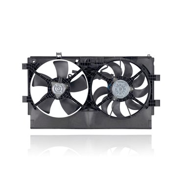 Radiator & A/C Condenser Dual Cooling Fan Assembly – For 2003-2008 Infiniti FX35, Taiwan